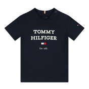 Tommy Hilfiger Baby Jungen T-Shirt Marineblau