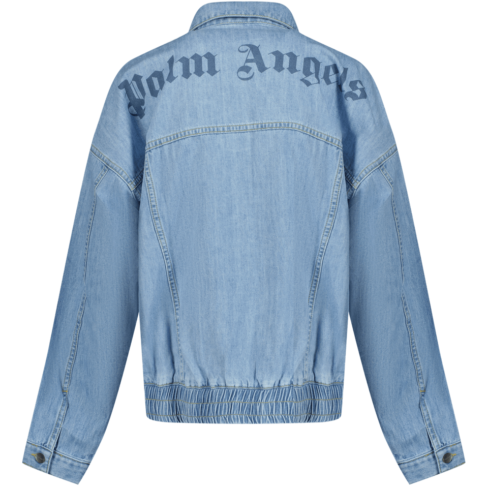 Palm Angels Kinder Meisjes Jas Jeans