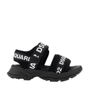 Dsquared2 typ unisex sandaler svart