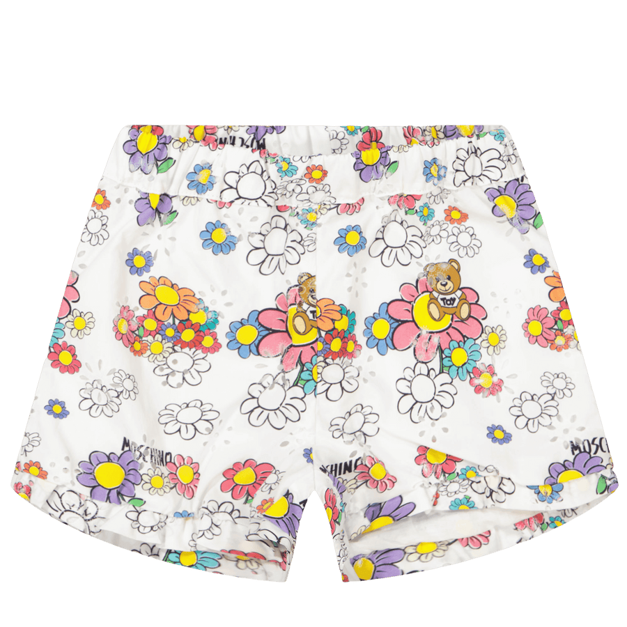 Moschino Baby Meisjes Shorts Wit 3/6