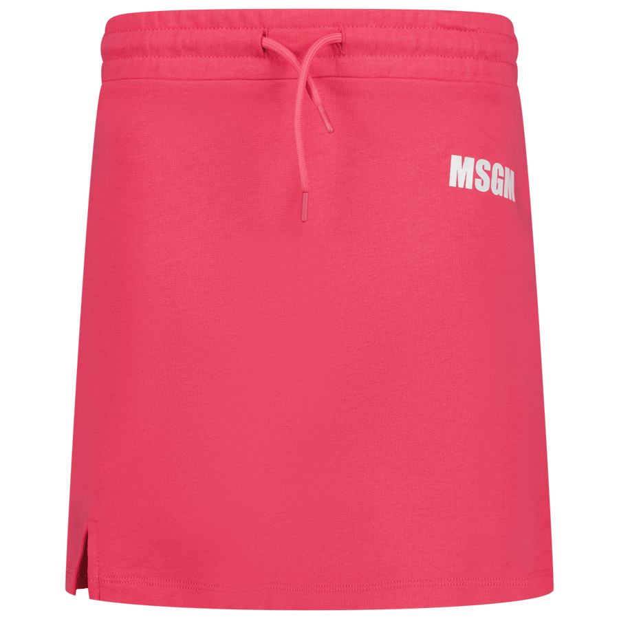 MSGM Kinder Rokje Fuchsia 4Y