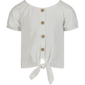 Mayoral Kind Mädchen T-Shirt aus weiß