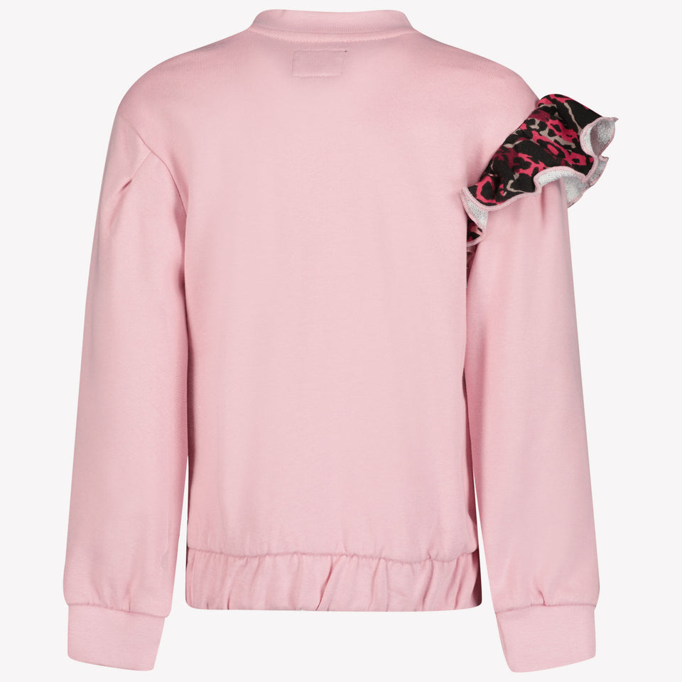 Guess Ragazzo Ragazze Maglia Rosa Chiaro