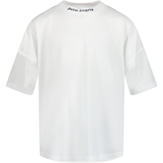 Palm Angels Kinder Jongens T-Shirt Wit 4Y
