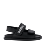 Dsquared2 kind unisex sandaler svart