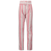 Pantalones de niñas para niños de alcalde rosa