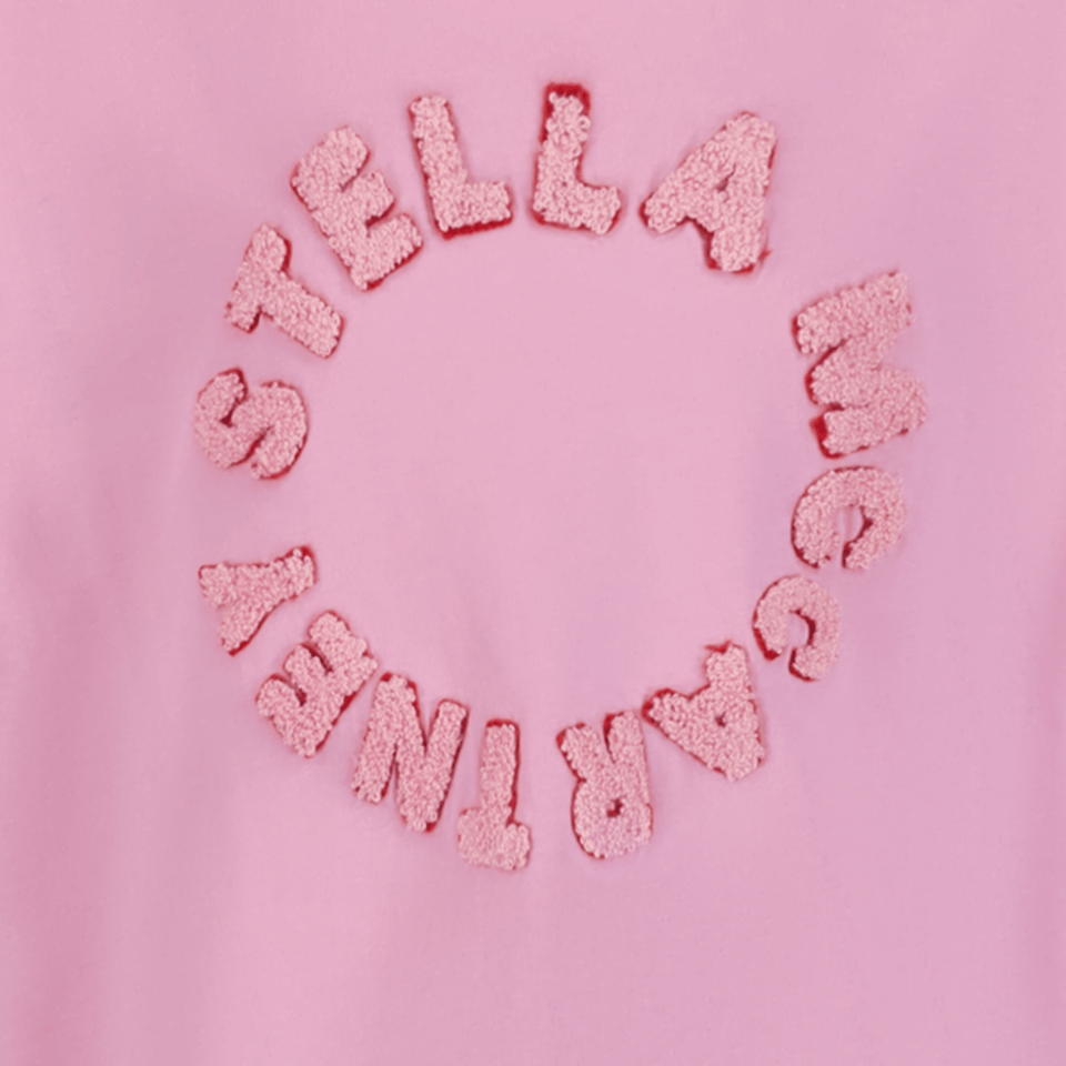 Stella McCartney Kinder Meisjes T-Shirt Roze