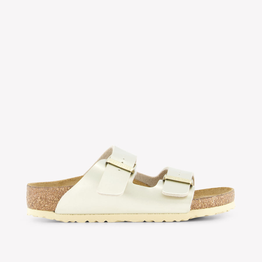 Birkenstock Mädchen Hausschuhe hineGold