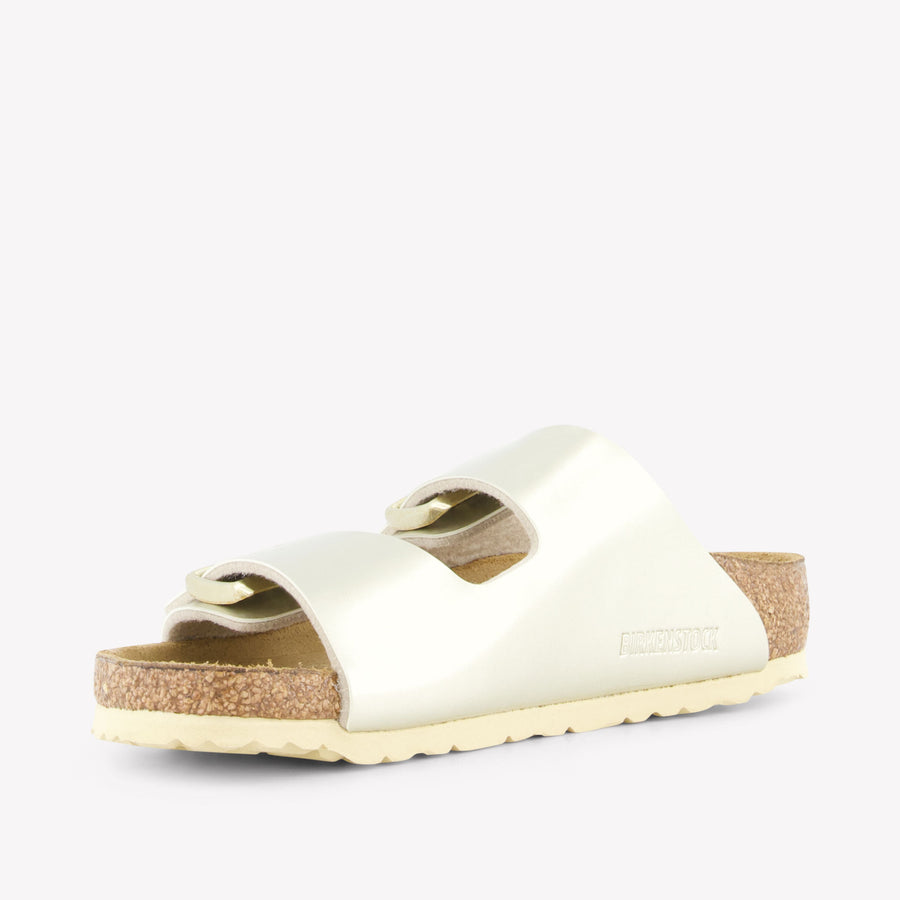 Birkenstock Mädchen Hausschuhe hineGold