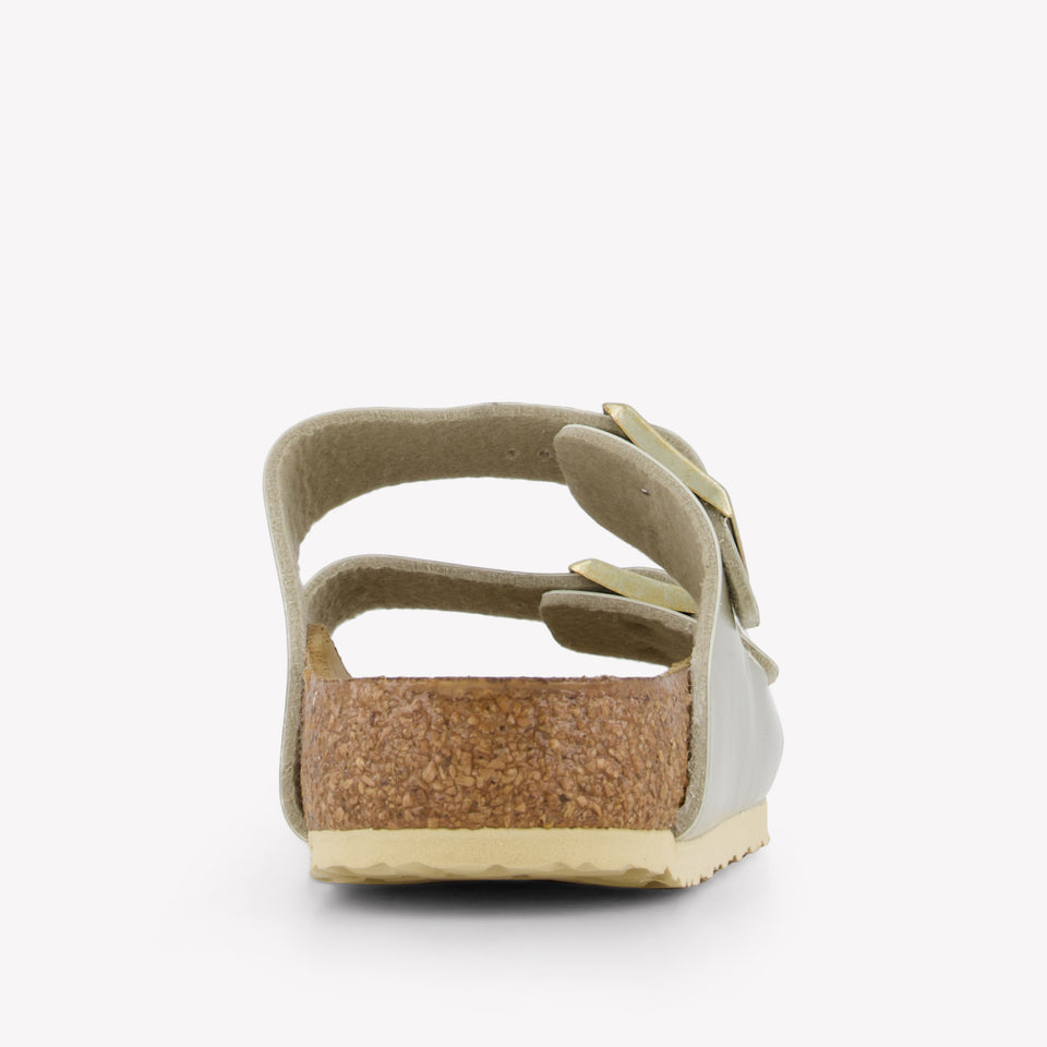 Birkenstock Arizona Ragazze Pantofole dentro Oro