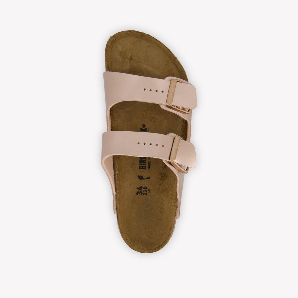 Birkenstock Arizona Filles Chaussons En Bronze