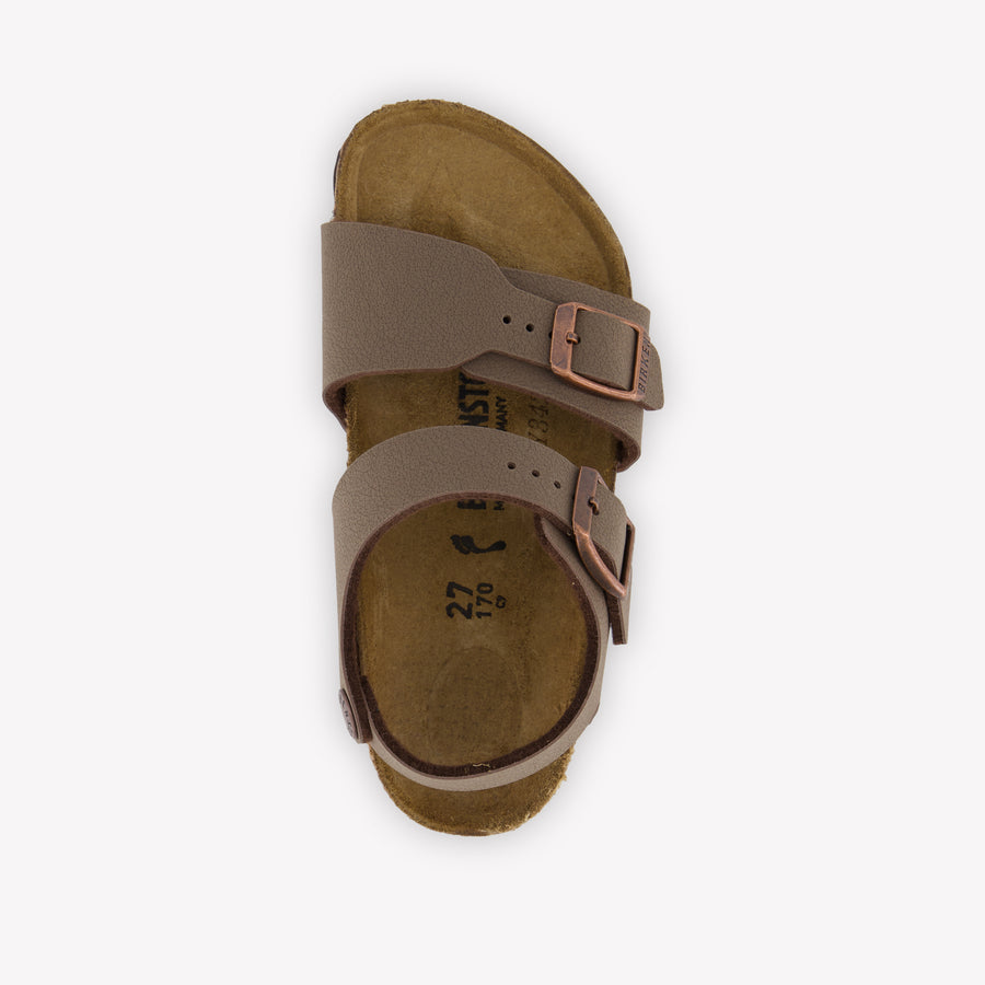Birkenstock New York Ragazzi Sandali dentro Marrone