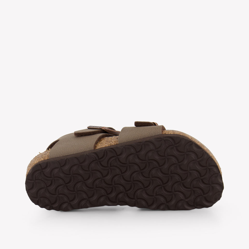 Birkenstock New York Garçons Sandales dedans Marron