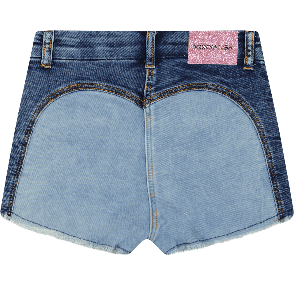 MonnaLisa Kinder Meisjes Shorts Jeans