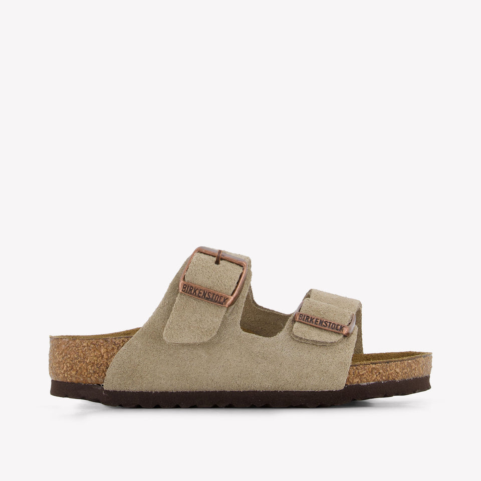 Birkenstock Arizona Unisex Pantofole dentro Beige
