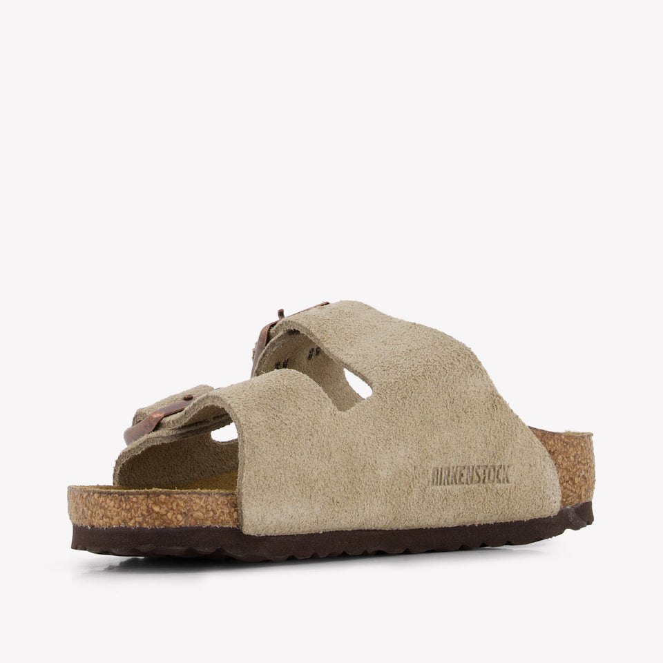 Birkenstock Arizona Unisex Pantofole dentro Beige