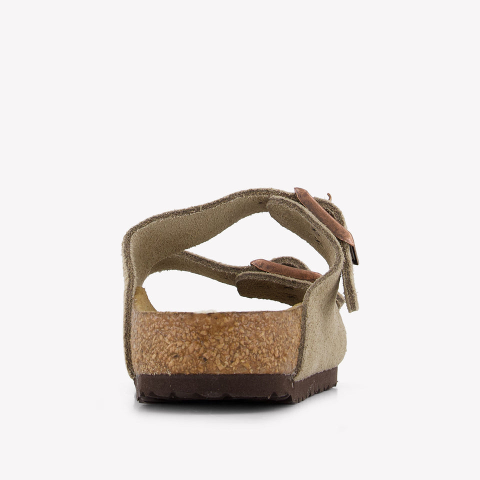 Birkenstock Arizona Unisex Pantofole dentro Beige