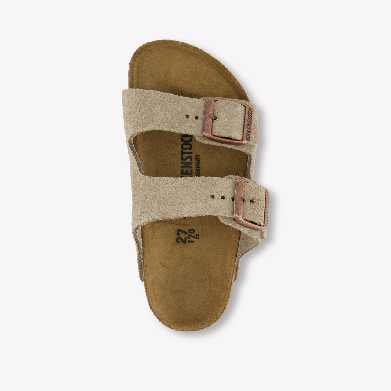 Birkenstock Arizona Unisexe Pantoufles Beige