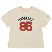 Tommy Hilfiger Baby Jungen T-Shirt aus Weiß