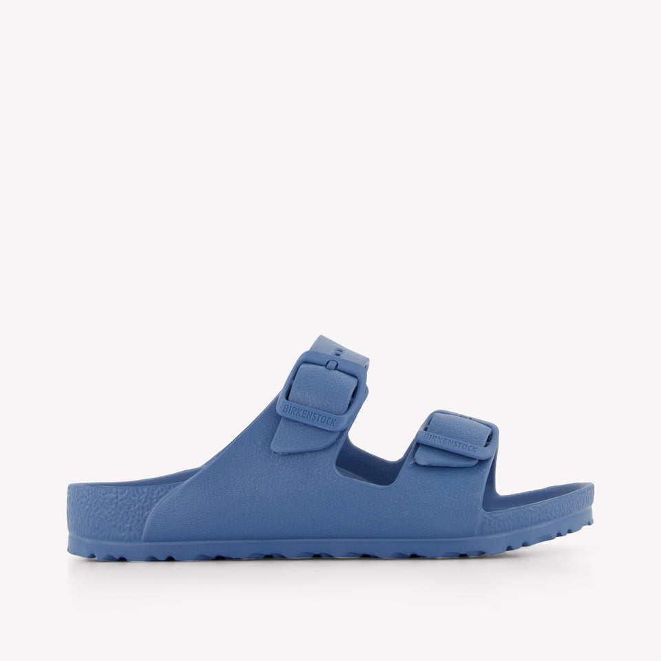 Birkenstock Arizona Unisex Slippers In Blauw
