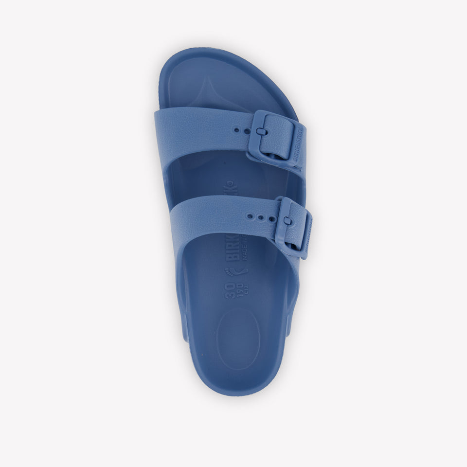 Birkenstock Arizona Unisex Slippers In Blauw