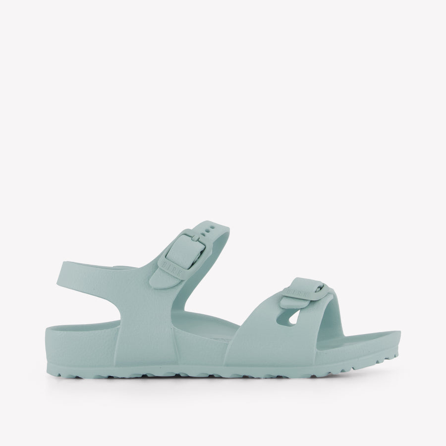 Birkenstock Rio Kinder Meisjes Sandalen In Mint