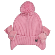 MonnaLisa Bébé Filles Bonnet Rose Léger