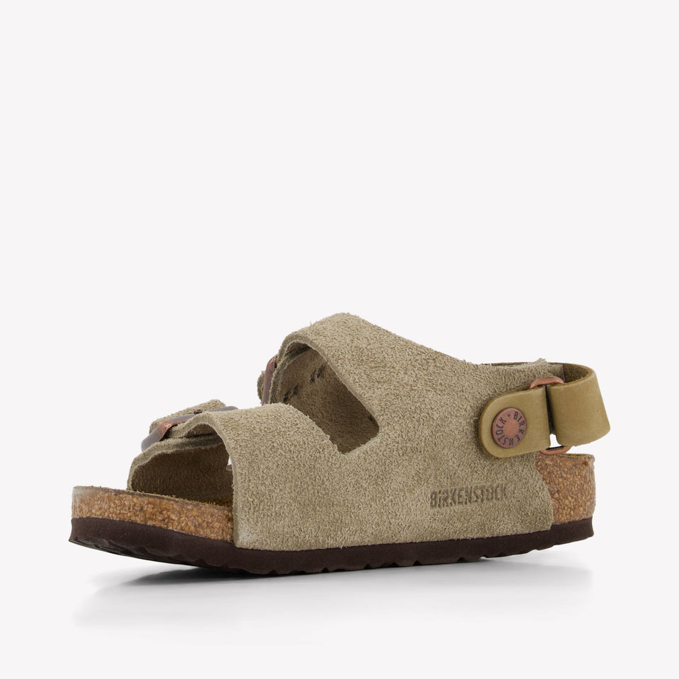 Birkenstock Milano Unisex Sandalen In Beige
