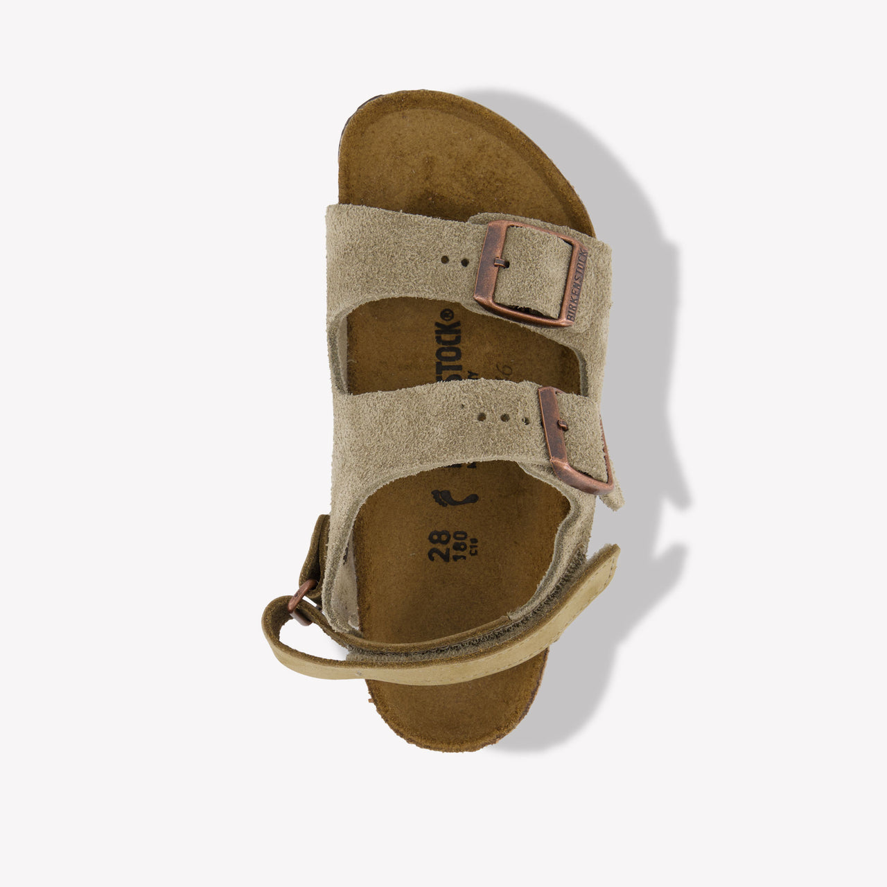 Birkenstock Milano Unisex Sandalen In Beige