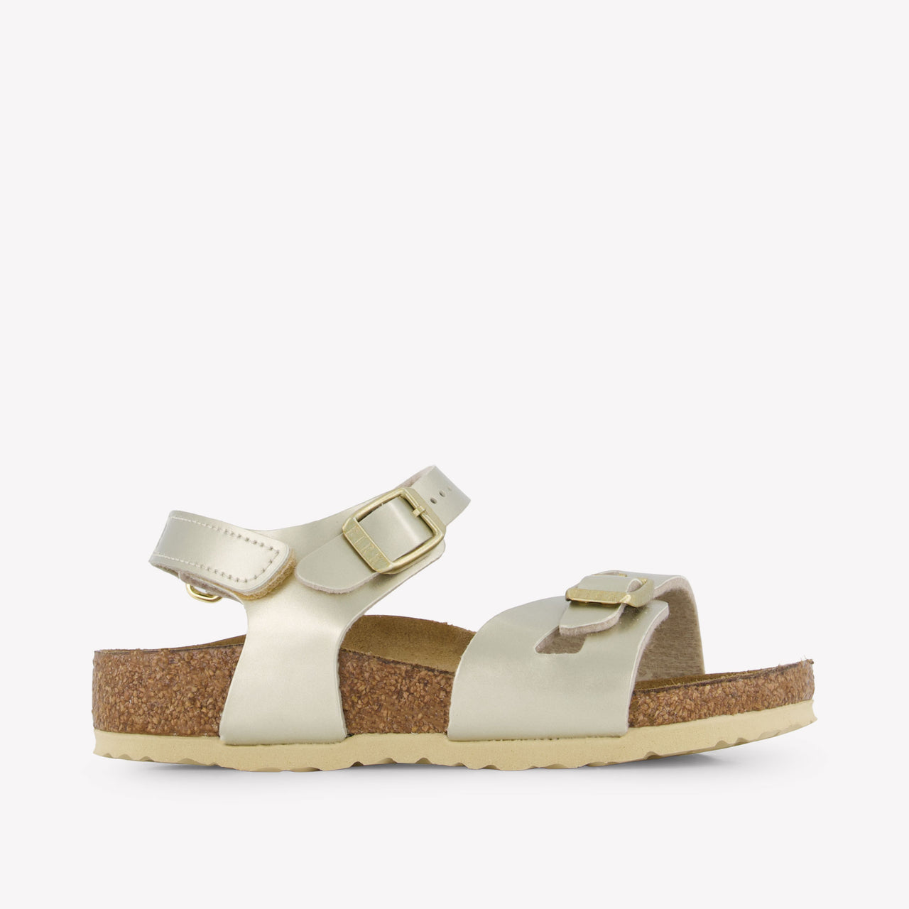 Birkenstock Rio Filles Sandales dedans Or