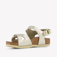 Birkenstock Rio Filles Sandales dedans Or