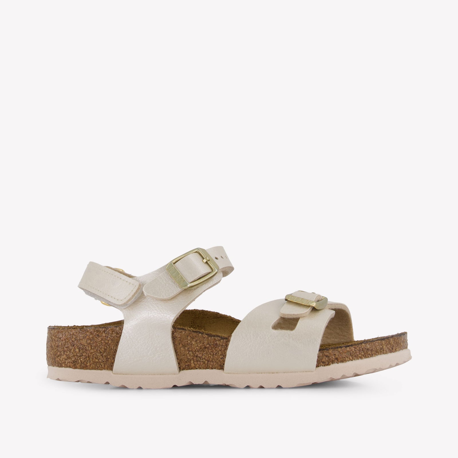 Birkenstock Rio Filles Sandales dedans Blanc