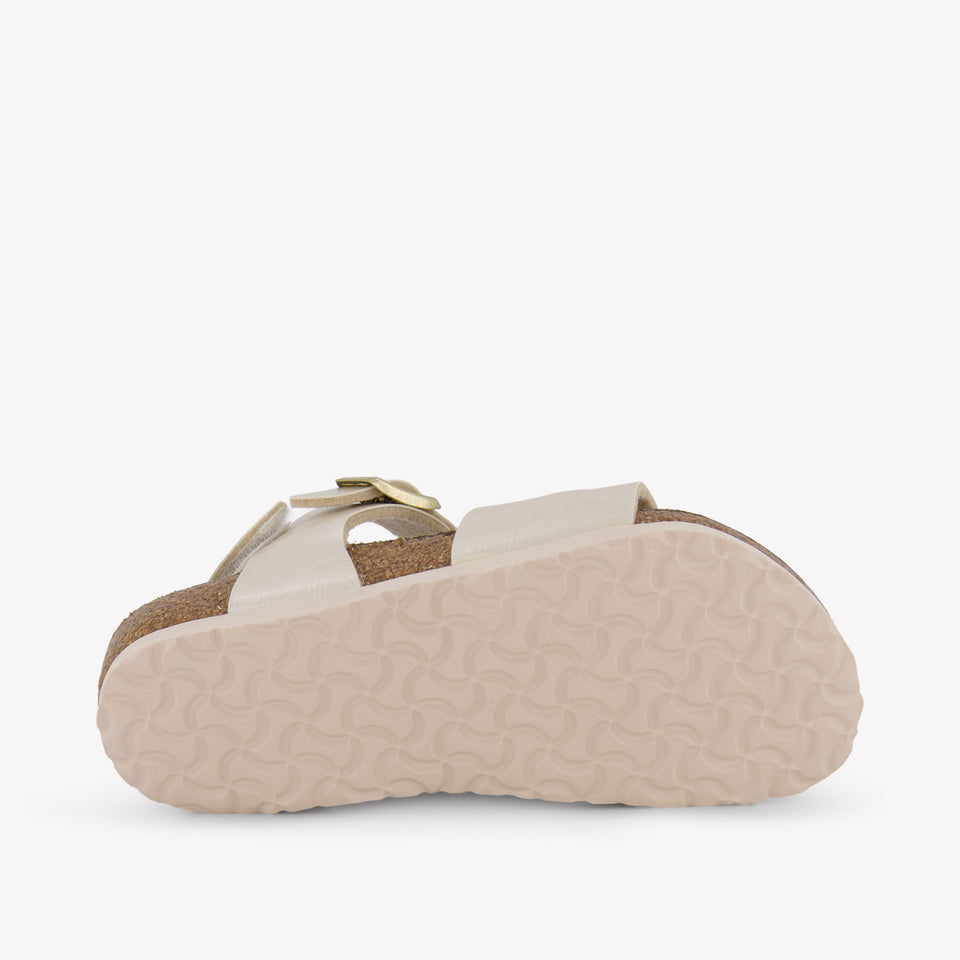 Birkenstock Rio Filles Sandales dedans Blanc