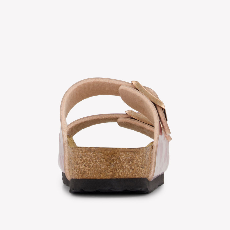 Birkenstock Arizona Ragazze Pantofole In Bronzo