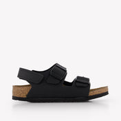 Birkenstock Milan Garçons Sandales dedans Noir