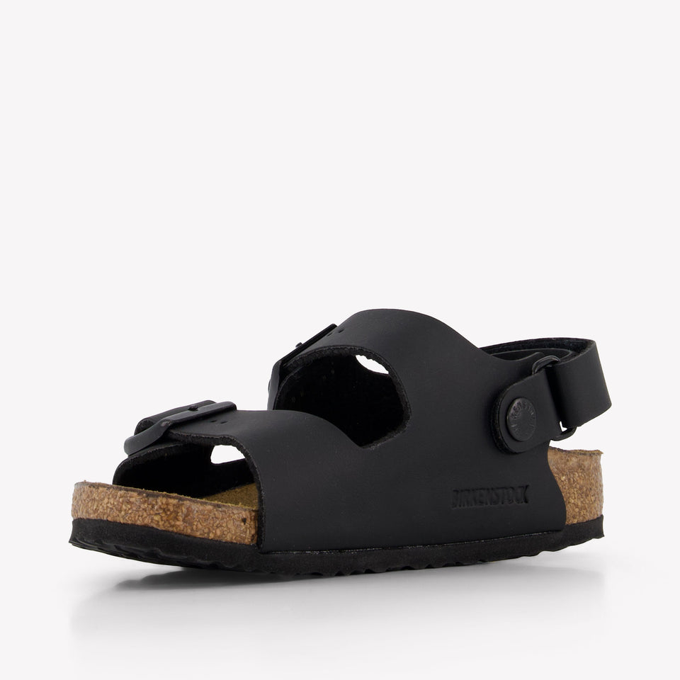 Birkenstock Milan Garçons Sandales dedans Noir