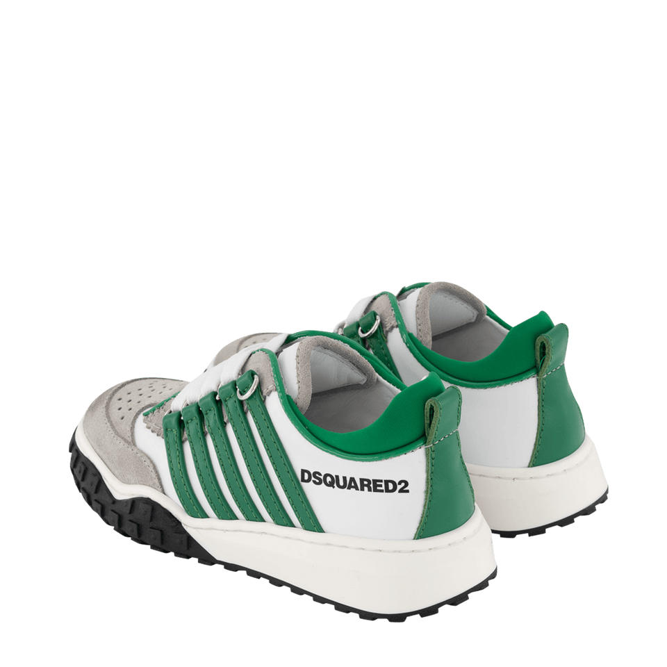 Dsquared2 Kinder Unisex Sneakers Groen