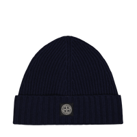 Stone Island Kinder Jongens Muts Navy 8Y