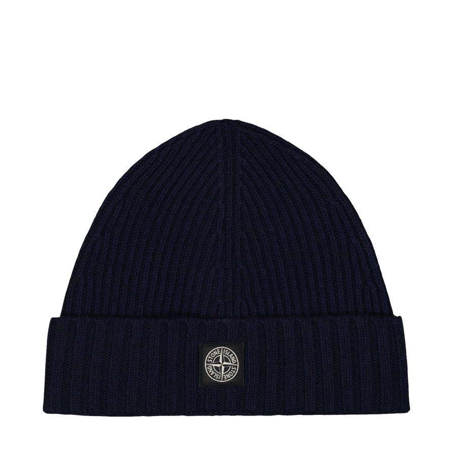 Stone Island Kinder Jongens Muts Navy 8Y