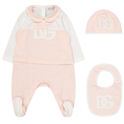Dolce & Gabbana Baby Babypack rosa claro
