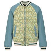 Versace Jacke für Kinderjungen Hellblau