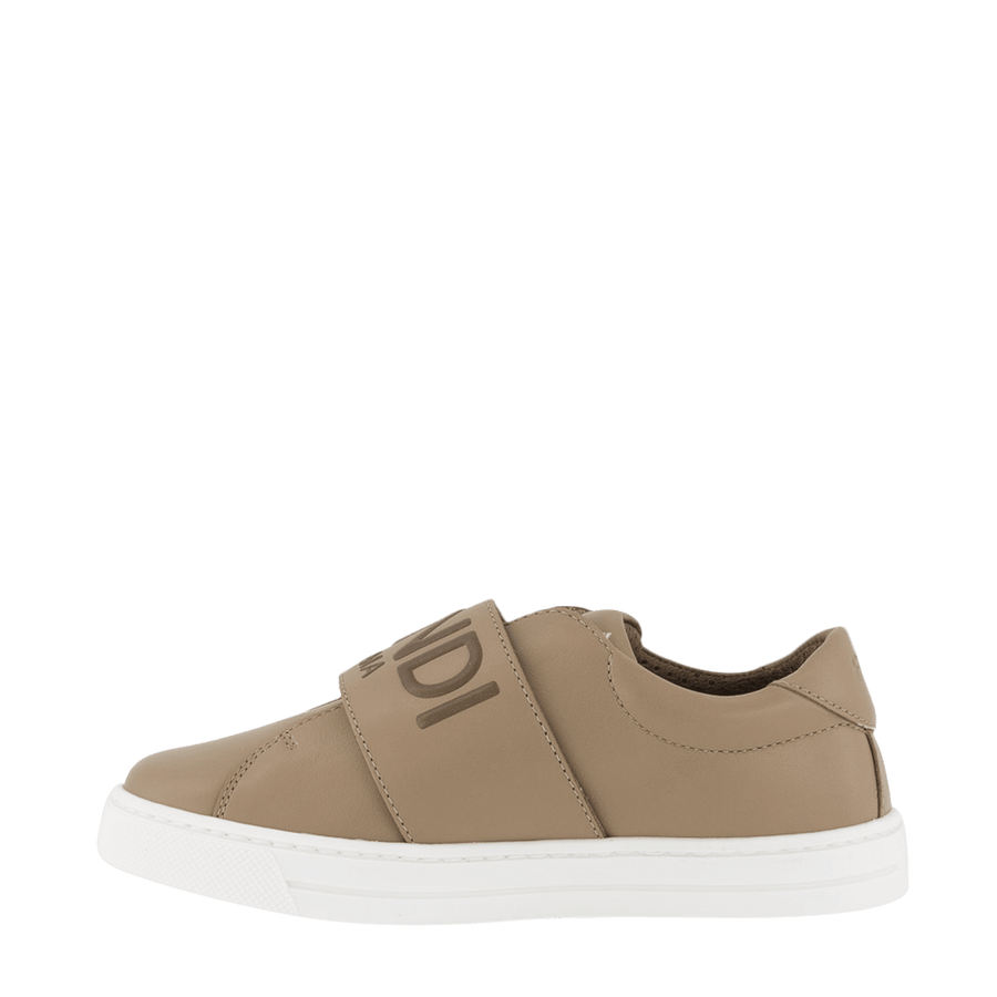 Fendi Kinder Unisex Sneakers Beige