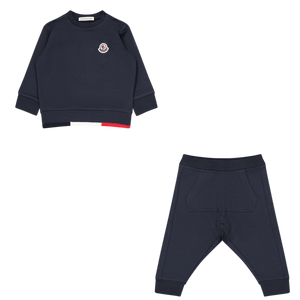 Moncler Baby Jongens Joggingpak Navy 3/6