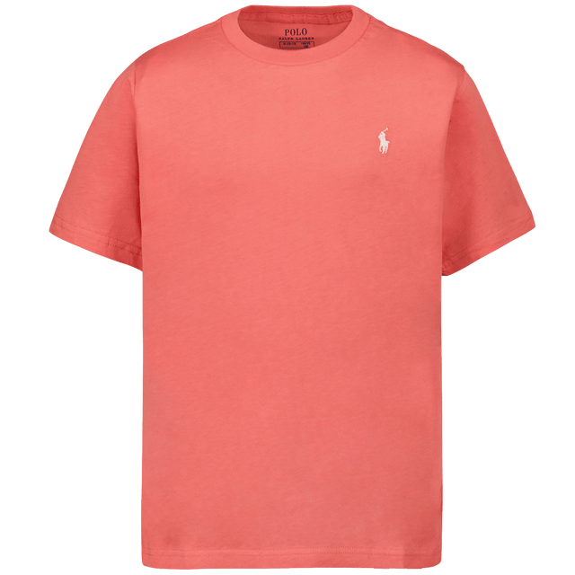 Ralph Lauren Kinder Jongens T-Shirt Rood 86/2