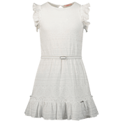 Liu Jo Kids Girls Dress Off White