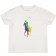 Ralph Lauren Baby Jongens T-Shirt Wit 3 mnd
