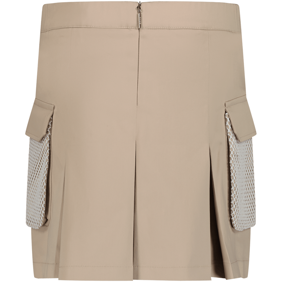 MSGM Kinder Rokje Beige