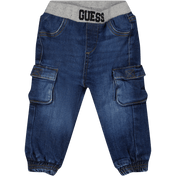 Guess Bambino Ragazzi Jeans Blu Scuro