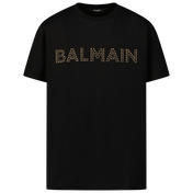 Balmain Kindersex t-skjorte svart