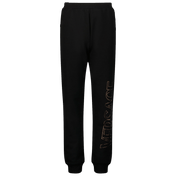 Pantalones de niñas de Versace para niños negros